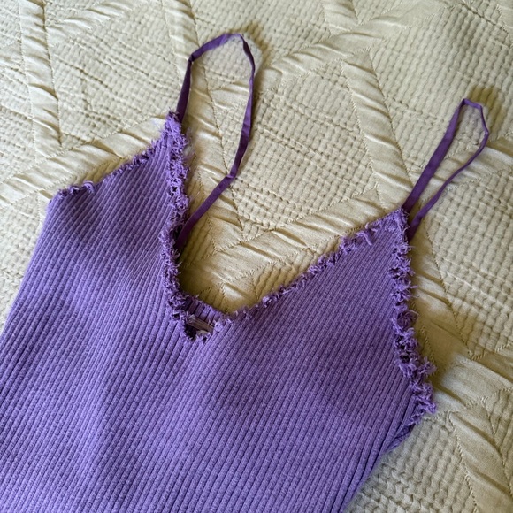 Better Be Lavender Ribbed Midi Dress - Picture 5 of 10